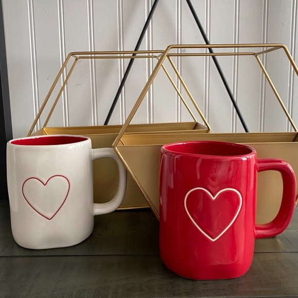 Rae Dunn Other - Rae Dunn Red Valentine HEART Pottery Mug NEW